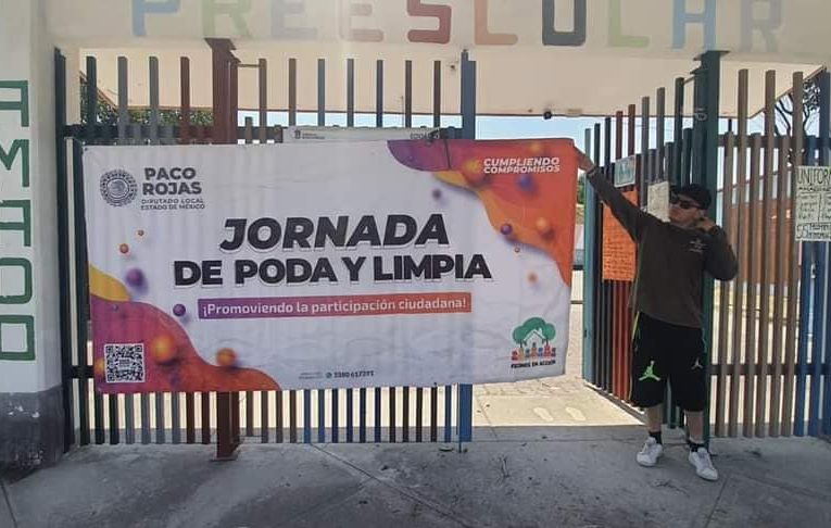 Jornada de Poda y Limpia en jardín de niños de COFRADÍA IV llevó a cabo PacoRojas