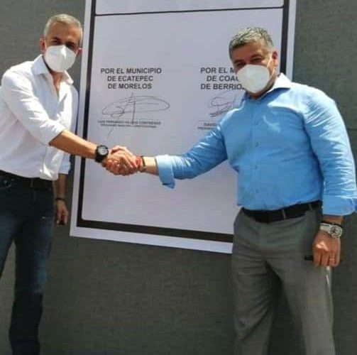 Coacalco y Ecatepec firman Convenio para atender seguridad, protección civil, medio ambiente e imagen urbana