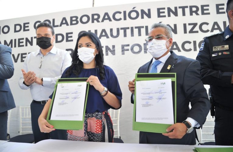 Gobierno de Cuautitlán Izcalli firma convenio con IUFI y se otorgan 150 becas a policías para estudiar licenciatura en Seguridad Pública