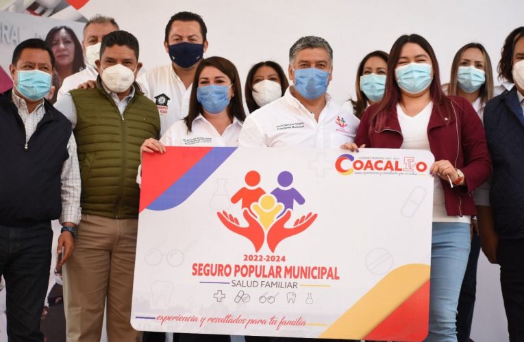 El gobierno de Coacalco entregó mil 200 credenciales del Seguro Popular Municipal