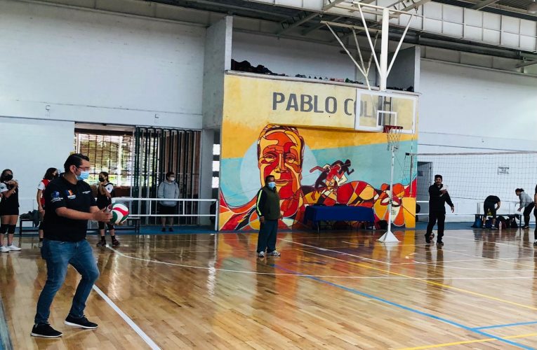 Se desarrolla en #CuautitlánIzcalli torneo femenil de #voleibol