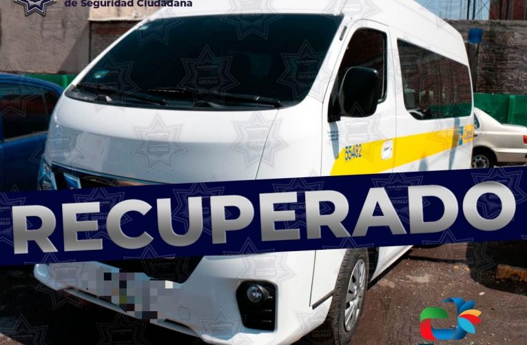 Captura policía de Cuautitlán Izcalli a presuntos ladrones de dos camionetas propiedad de Coppel