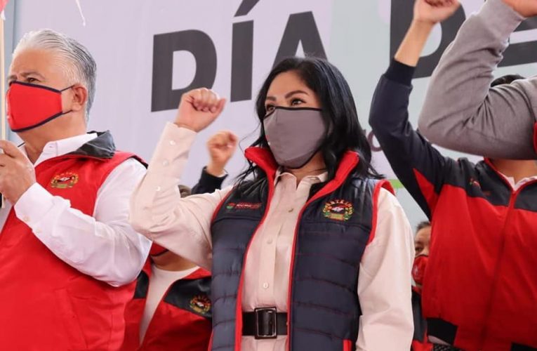 En celebración del Día del Trabajo suteymistas refrendan su apoyo a la administración de Karla Fiesco