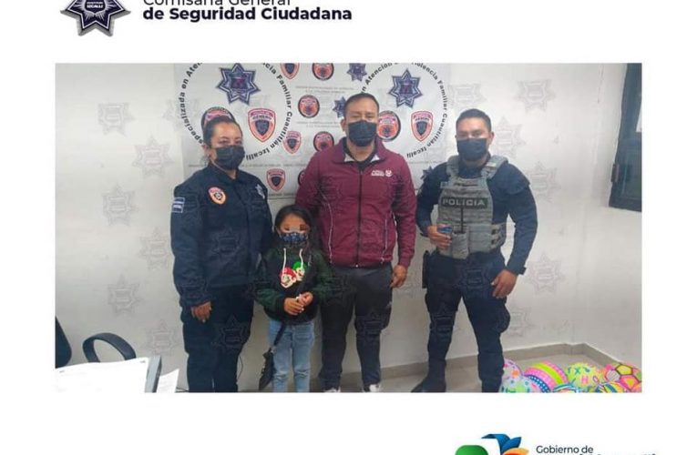 Localizan a niña abandonada en tienda de convivencia en Cuautitlán Izcalli