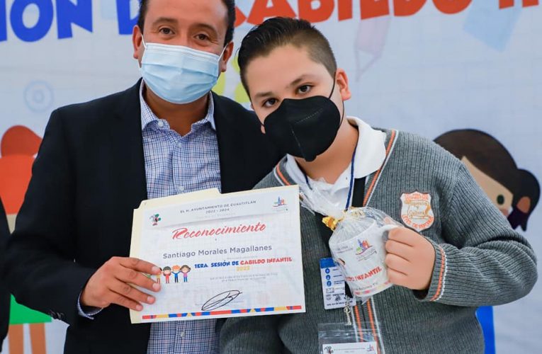 Los niños de Cuautitlán son dedicados y responsables recaló Aldo Ledezma