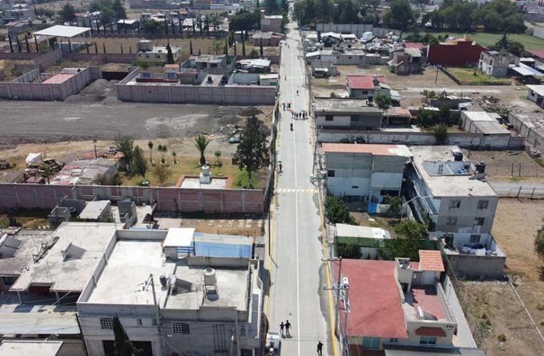 Se entrega en Cuautitlán reencarpetado de calle Alcatraz
